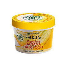 Toitev juuksemask Fructis (Banana Hair Food) 390 ml цена и информация | Маски, масла, сыворотки | kaup24.ee