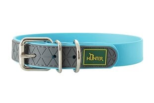 Hunter Convenience 50 dog collar - turquoise hind ja info | Kaelarihmad ja traksid koertele | kaup24.ee