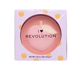 Makeup Revolution London I Heart Revolution Fruity Blusher põsepuna 9,2 g, Peach hind ja info | Päikesepuudrid, põsepunad | kaup24.ee
