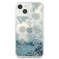 Guess Peony Liquid Glitter Case iPhone 13 jaoks (sinine) hind ja info | Telefoni kaaned, ümbrised | kaup24.ee