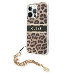 Guess Leopard Gold Chain ümbris iPhone 13 Pro Max Leopardi jaoks hind ja info | Telefoni kaaned, ümbrised | kaup24.ee