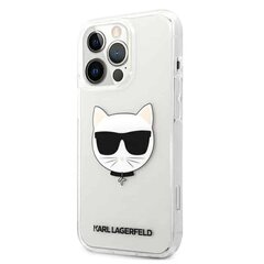 Karl Lagerfeld Choupette ümbris iPhone 13 Pro Max jaoks (selge) hind ja info | Telefoni kaaned, ümbrised | kaup24.ee