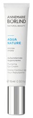 AQUANATURE System Hydro Smoothing Moisturizing Eye Cream (Plumping Eye Cream) 15 ml hind ja info | Silmakreemid, seerumid | kaup24.ee