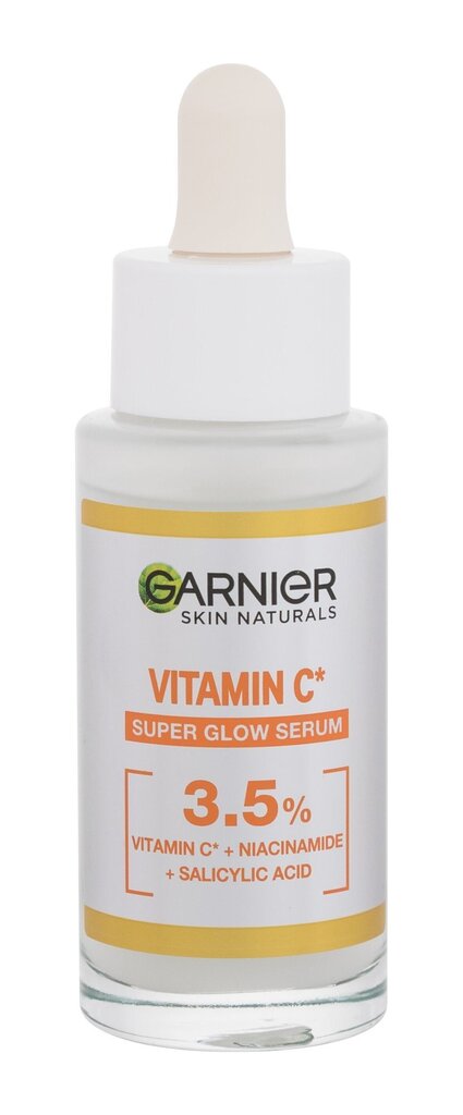 Nahka sära andev seerum C-vitamiiniga (Super Glow Serum) 30 ml hind ja info | Näoõlid, seerumid | kaup24.ee