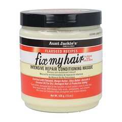 Juuksemask Aunt Jackie's C&C Flaxseed Fix My Hair (426 ml) цена и информация | Маски, масла, сыворотки | kaup24.ee