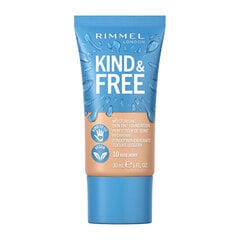 Увлажняющая основа для макияжа Rimmel Kind & Free, 30 мл цена и информация | Пудры, базы под макияж | kaup24.ee