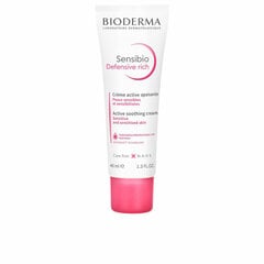 Насыщенный активный успокаивающий крем BIODERMA Sensibio Defensive, 40 мл цена и информация | Кремы для лица | kaup24.ee