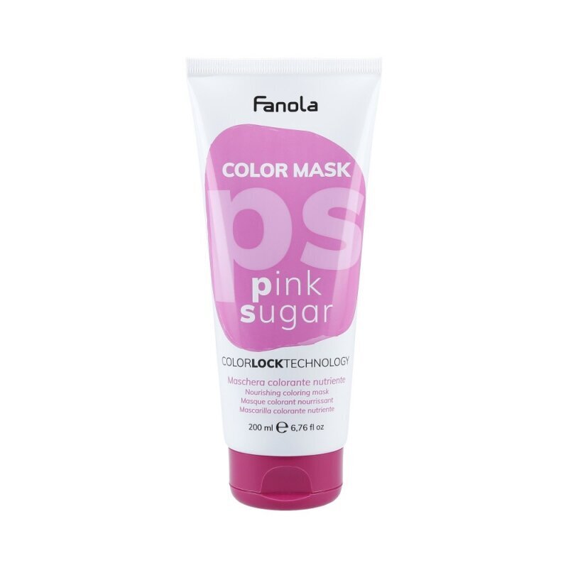 Fanola tooniv juuksemask Pink Sugar 200ml цена и информация | Juuksevärvid | kaup24.ee