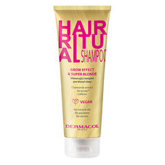 Hair Ritual uuendav šampoon (Grow Effect & Super Blonde Shampoo) 250 ml цена и информация | Шампуни | kaup24.ee