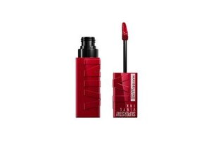 Жидкая помада для губ Maybelline New York Super Stay Vinyl Ink 10 Lippy цена и информация | Помады, бальзамы, блеск для губ | kaup24.ee