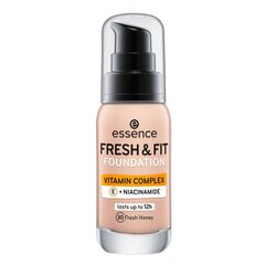 Жидкая основа для макияжа Essence Fresh & Fit 30-fresh honey (30 мл) цена и информация | Пудры, базы под макияж | kaup24.ee