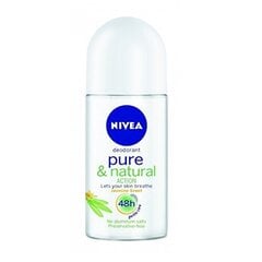 Nivea Pure & Natural Jasmine Deodorant Roll-On 50ml цена и информация | Дезодоранты | kaup24.ee