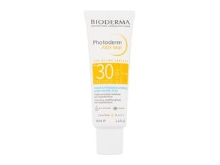 Матирующий солнцезащитный флюид Bioderma Photoderm AKN Mat SPF-30, 40 мл цена и информация | Кремы от загара | kaup24.ee