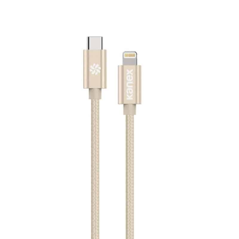 Kanex Premium DuraBraid, USB-C-Lightning, 1.2 m hind ja info | Mobiiltelefonide kaablid | kaup24.ee