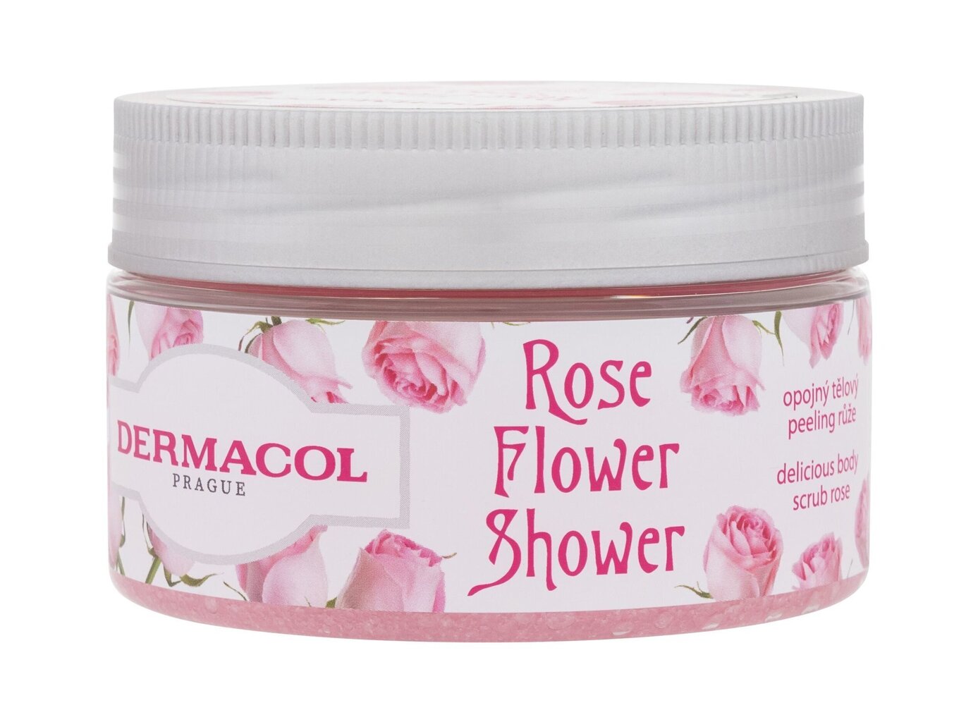 Joovastav kehakoorija Rose Flower Care (Delicious Body Scrub Rose) 200 g hind ja info | Kehakoorijad | kaup24.ee