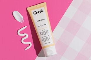 Крем очищающий Q+A Oat Milk,  с овсяным молочком, 125 мл цена и информация | Аппараты для ухода за лицом | kaup24.ee