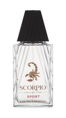 Туалетная вода Scorpio Sport Collection EDT для мужчин, 75 мл цена и информация | Женские духи | kaup24.ee