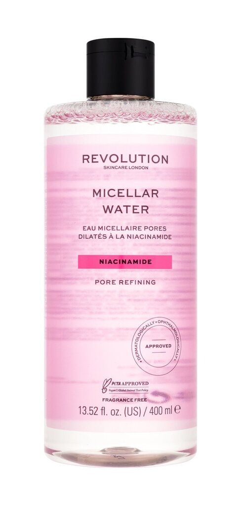 Mitsellaarvesi rasusele nahale Niacinamide Pore Refining (mitsellaarvesi) 400 ml hind ja info | Näopuhastusvahendid | kaup24.ee