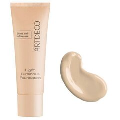 Основа-крем для макияжа Artdeco Light Luminous warm-beig sand (25 ml) цена и информация | Пудры, базы под макияж | kaup24.ee