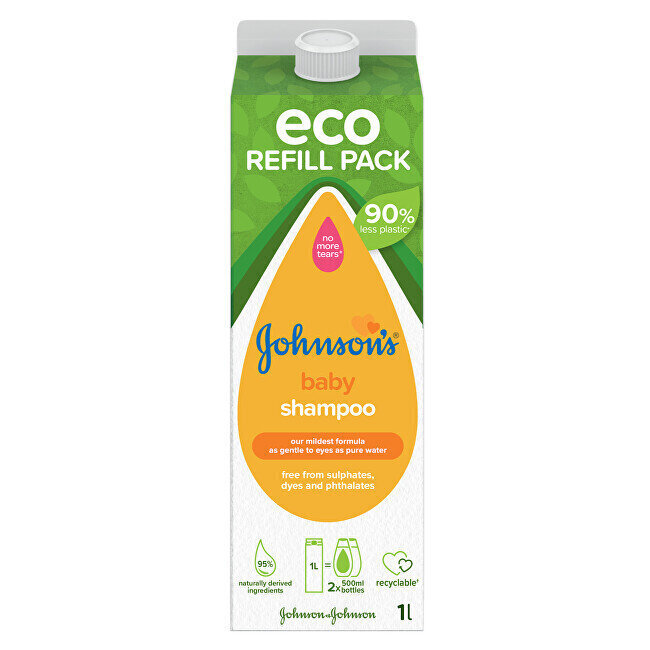 (Baby Shampoo) - tagavara täiteaine 1000 ml цена и информация | Šampoonid | kaup24.ee