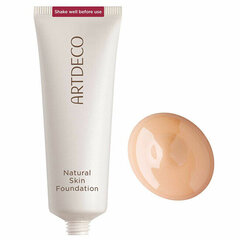 База под макияж Artdeco Natural Skin Foundation 20, жареный арахис, 25 мл цена и информация | Пудры, базы под макияж | kaup24.ee