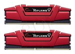 G.Skill Ripjaws V DDR4, 16Гб (4GBx2), 2666МГц, CL15, 1.2V (F4-2666C15D-8GVR)