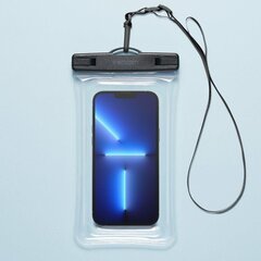 Spigen A610 UNIVERSAL WATERPROOF FLOAT CASE CRYSTAL CLEAR цена и информация | Чехлы для телефонов | kaup24.ee