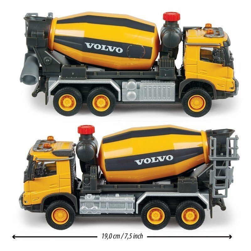 Suur Volvo masin Mojorette Betoniarka 19 cm hind ja info | Poiste mänguasjad | kaup24.ee