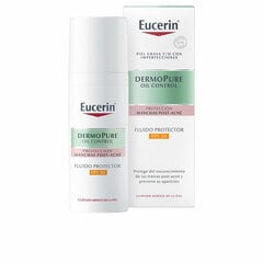 Eucerin Dermopure Oil Control Protective Fluid Fps30 50ml цена и информация | Кремы от загара | kaup24.ee