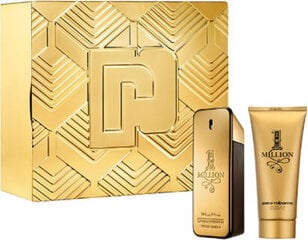 Paco Rabanne 1 Million Eau De Toilette Spray 100ml Set 2 Pieces hind ja info | Paco Rabanne Kosmeetika, parfüümid | kaup24.ee