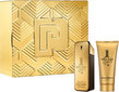 Paco Rabanne 1 Million Eau De Toilette Spray 100ml Set 2 Pieces цена и информация | Meeste parfüümid | kaup24.ee