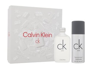 Komplekt naistele ja meestele Calvin Klein CK One, 2 tk. цена и информация | Женские духи | kaup24.ee