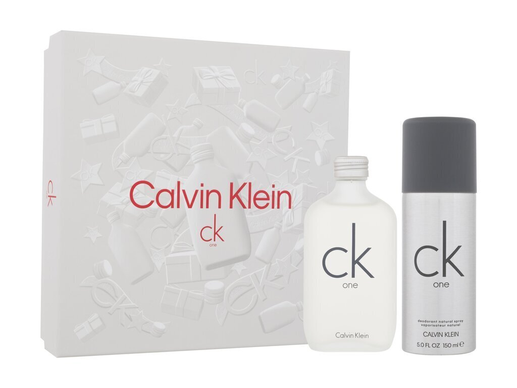 Komplekt naistele ja meestele Calvin Klein CK One, 2 tk. цена и информация | Naiste parfüümid | kaup24.ee