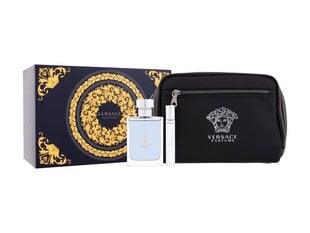 Meeste parfüümikomplekt Versace Pour Homme: tualettvesi 100 ml + tualettvesi 10 ml + kosmeetika hind ja info | Naiste parfüümid | kaup24.ee