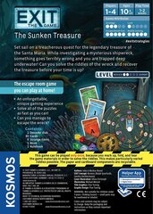 Настольная игра Exit: The Game – The Sunken Treasure цена и информация | Настольные игры | kaup24.ee