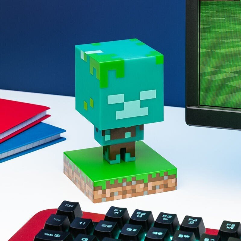 Minecraft Drowned Zombie lamp цена и информация | Fännitooted mänguritele | kaup24.ee
