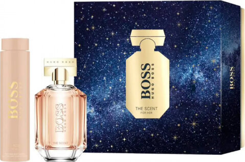 Hugo Boss Boss The Scent For Her Eau De Parfum Spray 100ml Christmas Set 2022 цена и информация | Lõhnastatud kosmeetika naistele | kaup24.ee