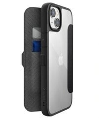 Raptic X-Doria Urban Folio Case iPhone 14 Plus flip cover black hind ja info | Telefoni kaaned, ümbrised | kaup24.ee