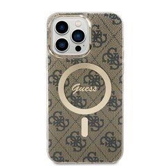 Ümbris Guess iPhone 14 Pro Maxile, pruun цена и информация | Чехлы для телефонов | kaup24.ee