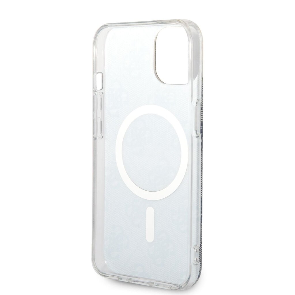 Guess 4G MagSafe Compatible Case + Wireless Charger for iPhone 14 Blue hind ja info | Telefoni kaaned, ümbrised | kaup24.ee