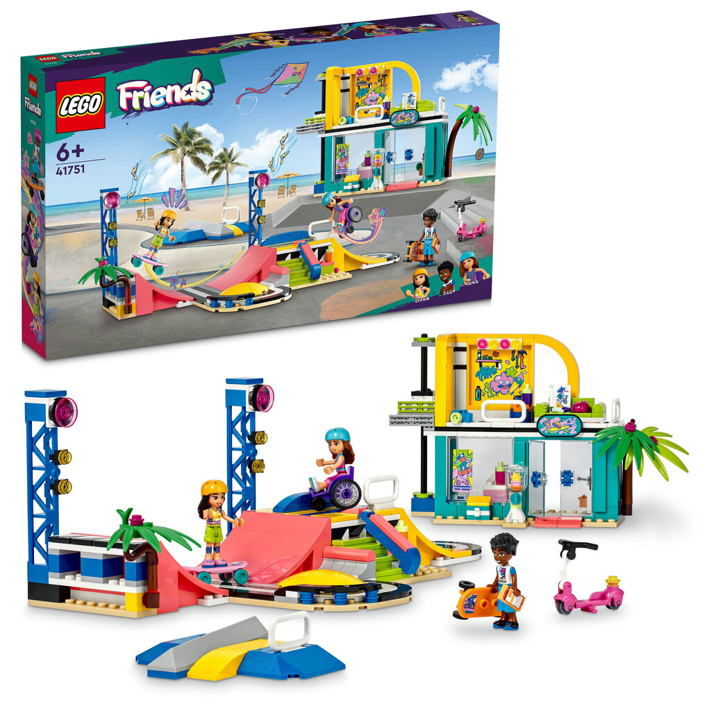 41751 LEGO® Friends Rulapark цена и информация | Klotsid ja konstruktorid | kaup24.ee