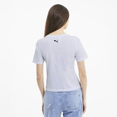 Naiste T-särk Puma BMW MMS Wmn Logo Tee Puma White - 59802202, valge цена и информация | Женские футболки | kaup24.ee