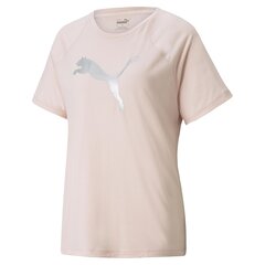 Naiste T-särk Puma Evostripe Tee Lotus - 58914336, roosa цена и информация | Женские футболки | kaup24.ee