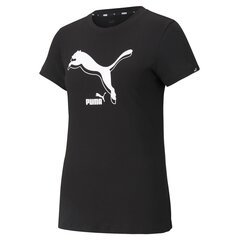 Naiste T-särk Puma POWER Logo Tee Puma Black - 53191801, must цена и информация | Женские футболки | kaup24.ee