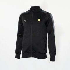 Куртка мужская Puma Ferrari Race T7 Track Jacket Puma 53167501, черная цена и информация | Мужские куртки | kaup24.ee