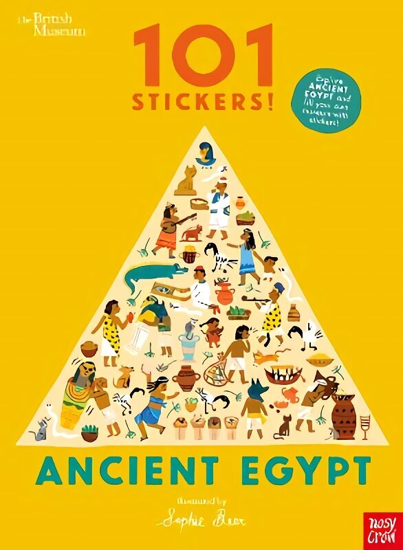 British Museum 101 Stickers! Ancient Egypt цена и информация | Väikelaste raamatud | kaup24.ee