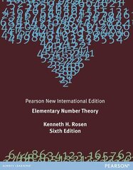 Elementary Number Theory: Pearson New International Edition 6th edition hind ja info | Majandusalased raamatud | kaup24.ee