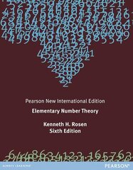 Elementary Number Theory: Pearson New International Edition 6th edition цена и информация | Книги по экономике | kaup24.ee