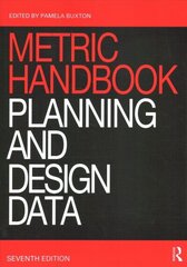 Metric Handbook: Planning and Design Data 7th edition hind ja info | Arhitektuuriraamatud | kaup24.ee