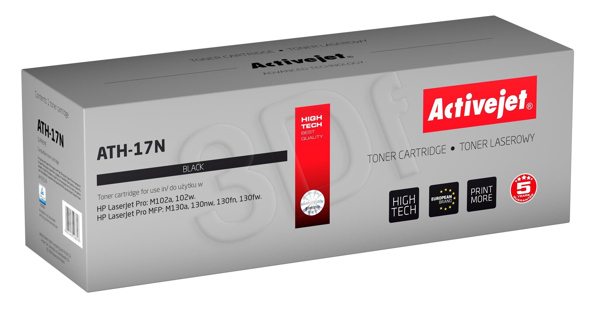 Activejet ATH-17N цена и информация | Laserprinteri toonerid | kaup24.ee
